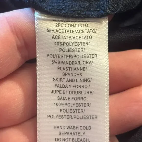 Alex Evenings NWT Mock Two-Piece Gown Blue Size 10 Maxi